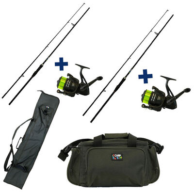 Pack Carp Kidz 2 Combos + Fourreau + Carryall - Cannes | Pacific P&ecirc;che