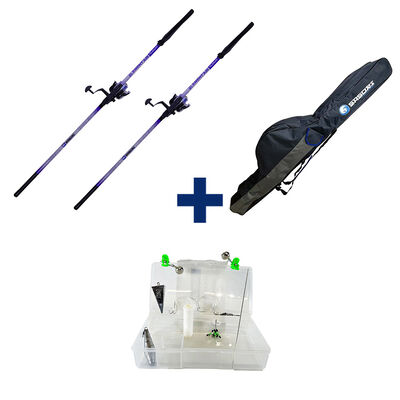 Pack Elementaire Telesurf 390 M + Surf Box + Fourreau Surf - Packs et ensembles | Pacific P&ecirc;che