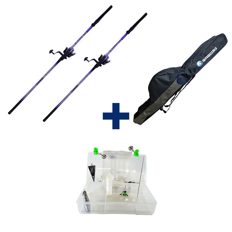 Pack Elementaire Telesurf 390 M + Surf Box + Fourreau Surf - Packs et ensembles | Pacific P&ecirc;che