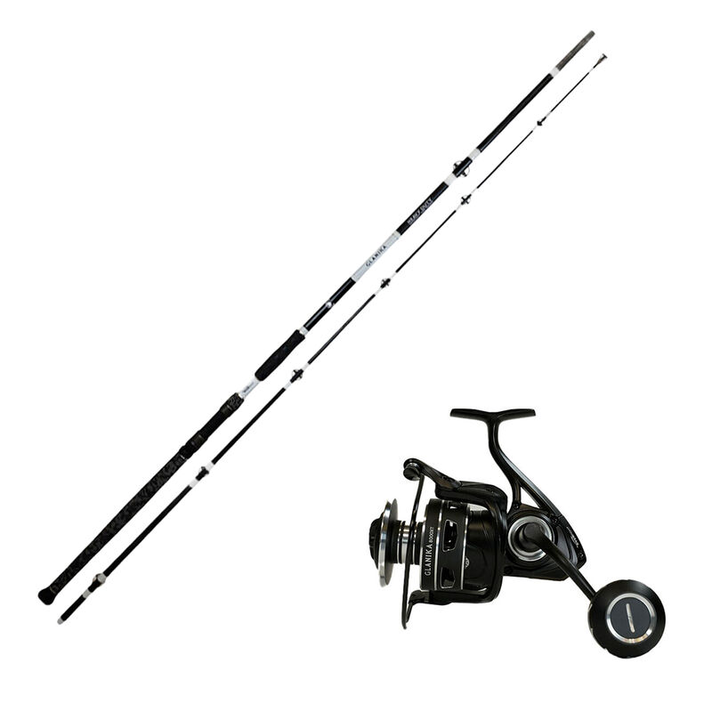 Pack Overfight Glanika Allround 290 cm 150-350 g + Glanika 8000 XT - Packs et ensembles | Pacific P&ecirc;che