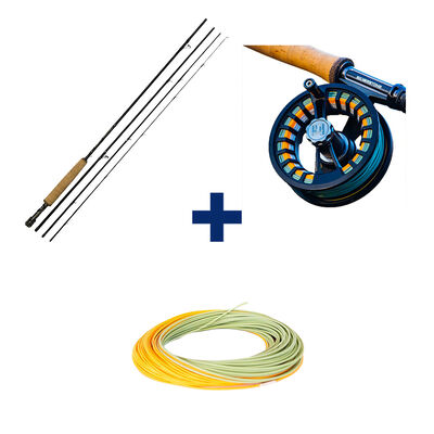 Pack Canne Xbone 10' 4 + Moulinet Xstream 35 + Soie Flottante 4 - Packs | Pacific P&ecirc;che
