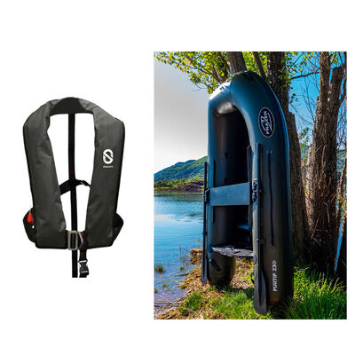 Pack Agility 150 + Gilet Gonflable XH - Packs | Pacific P&ecirc;che