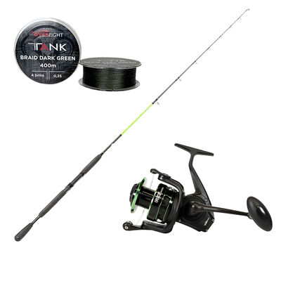 Pack Overfight Ipercut Belly Cat 170 cm 50-125 g + Ipercut 6000 FD + Ipercut Spin And Vertic Braid - Packs et ensembles | Pacific P&ecirc;che