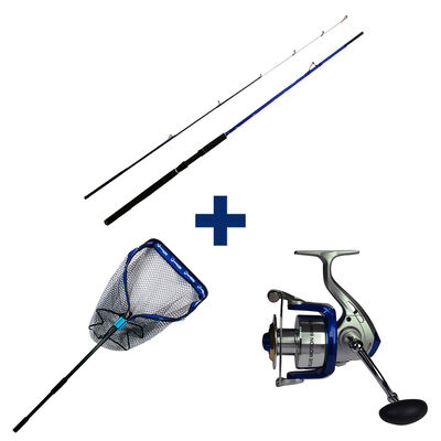 Pack Kaiten 240 Sensitive Boat + Blue Motion 6000 FD - Packs et ensembles | Pacific P&ecirc;che