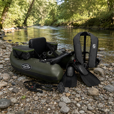 Pack Float Tube Ranger Evo 150 &ndash; Gilet + Palmes + Support Sonde Offerts - Packs | Pacific P&ecirc;che