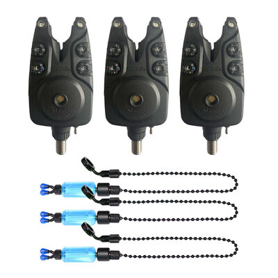 PACK D&eacute;tection 3 Falcon xpr sd + 3 Hanger Bleus - D&eacute;tections | Pacific P&ecirc;che