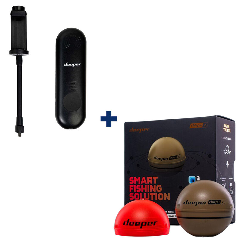 Pack Deeper Chirp+ V2 + Amplificateur Wifi p&ecirc;che du bord - Packs | Pacific P&ecirc;che
