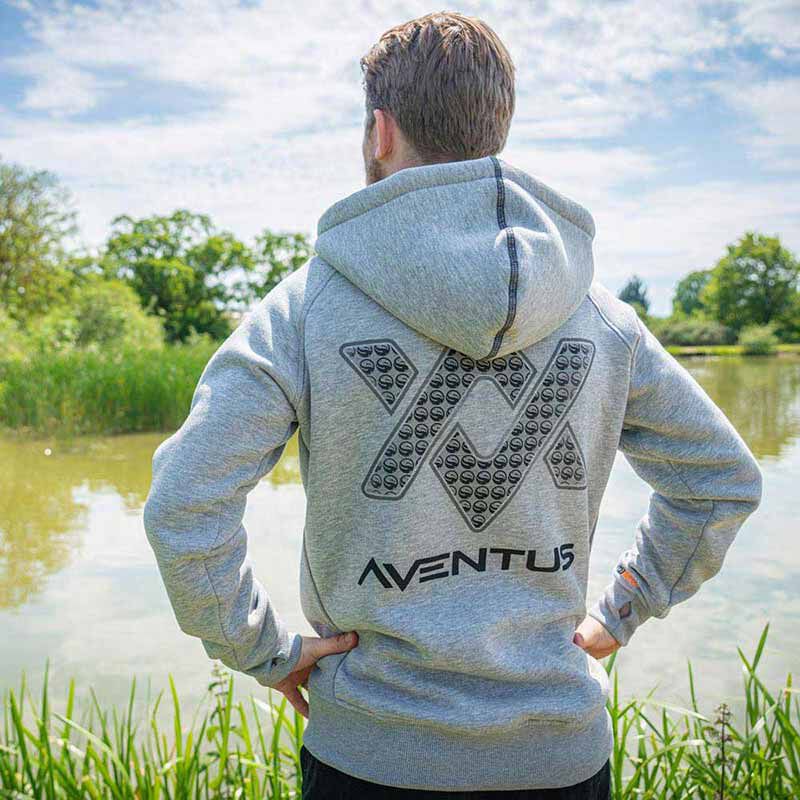 Sweat &agrave; capuche GURU AVENTUS HOODIE GREY - Sweatshirts | Pacific P&ecirc;che