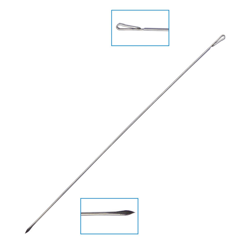 Aiguilles &agrave; locher flashmer 20cm 1mm - Aiguilles | Pacific P&ecirc;che