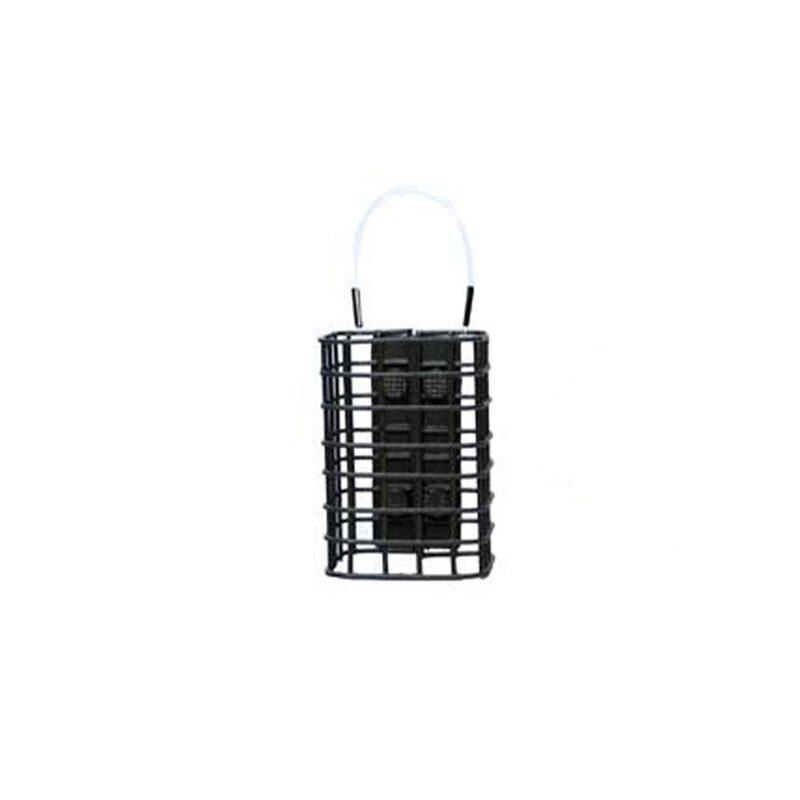 Cage Feeder Teos Metal Square Feeder Cage L - Cages | Pacific P&ecirc;che