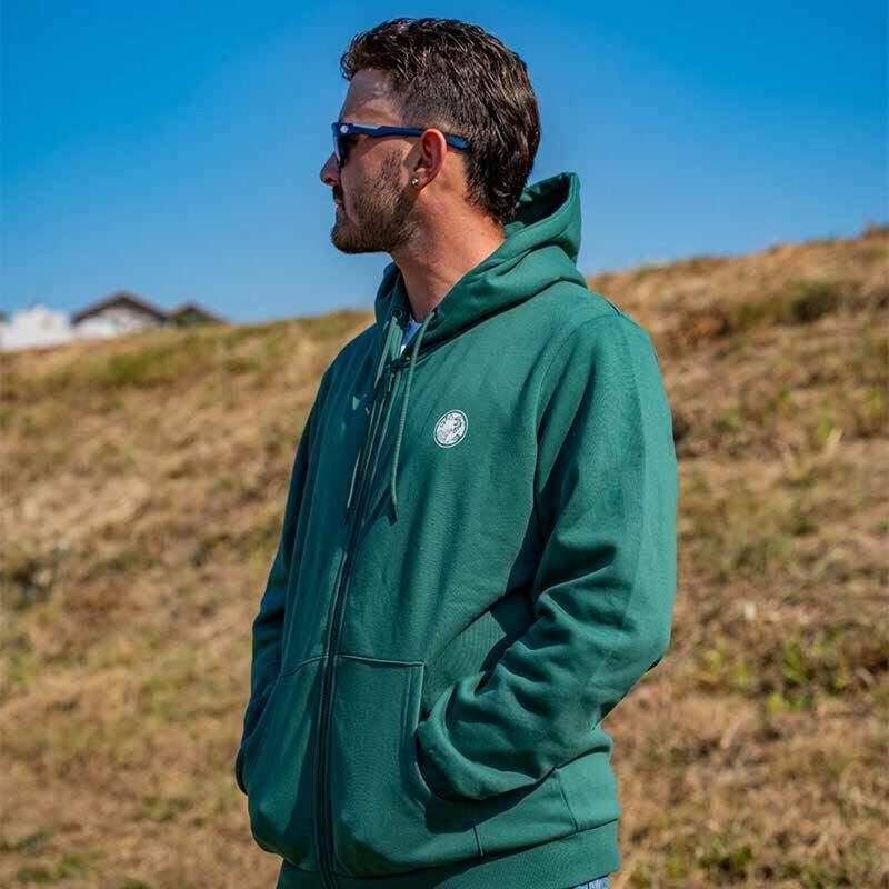 Sweat Zip Pacific P&ecirc;che Vert - Sweatshirts | Pacific P&ecirc;che