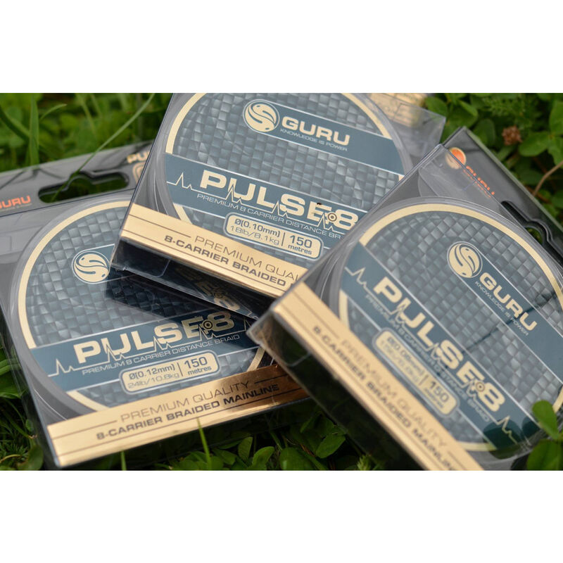 Tresse coup guru pulse-8 150m - Nylons Feeder | Pacific P&ecirc;che