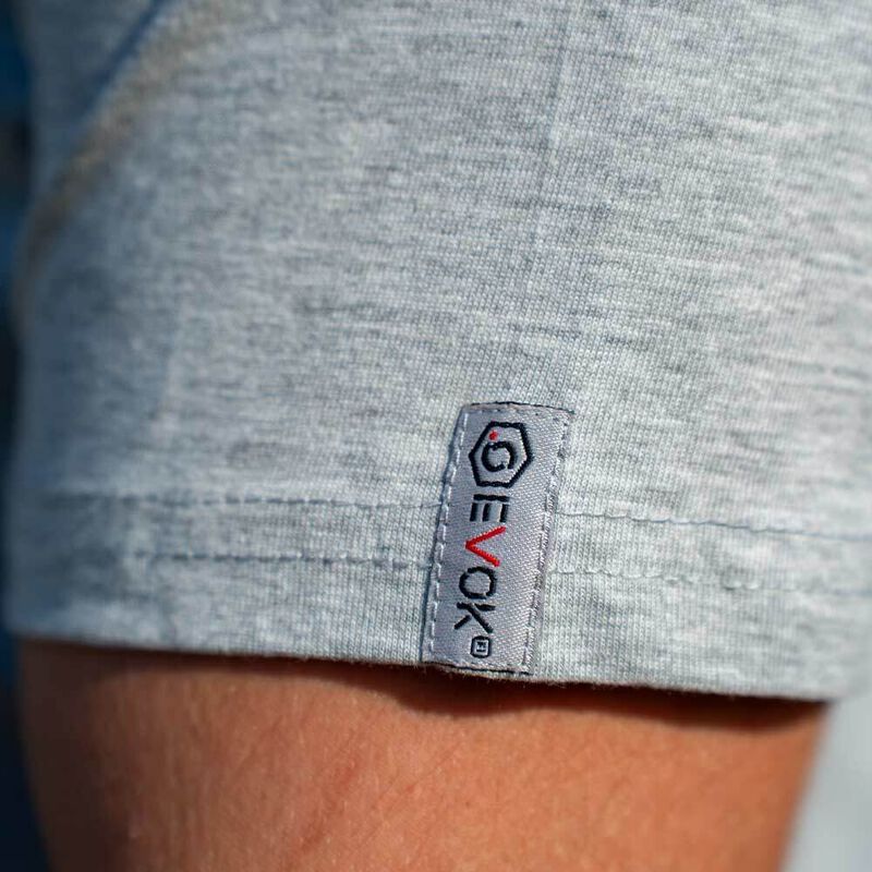  T-shirt Evok Gris - T-shirts manches courtes | Pacific P&ecirc;che