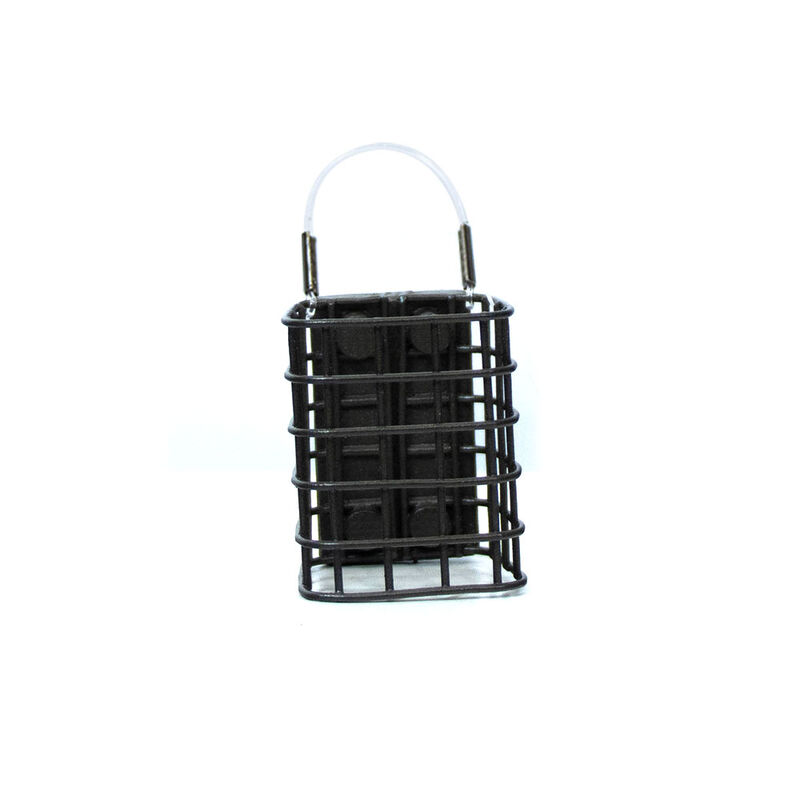 Cage Feeder Teos Metal Square Feeder Cage M - Cages | Pacific P&ecirc;che