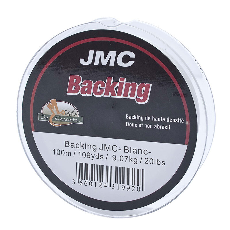 Backing mouche jmc blanc (250 m) - Backings | Pacific P&ecirc;che