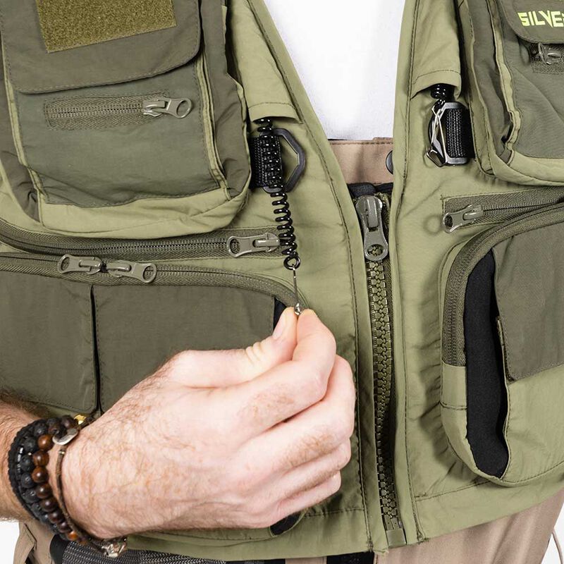 Gilet silverstone hardwater olive - Vestes/Gilets | Pacific P&ecirc;che