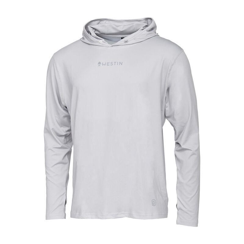 Sweat &agrave; Capuche Westin Ledge UPF Hoodie Mist Grey - Sweatshirts | Pacific P&ecirc;che