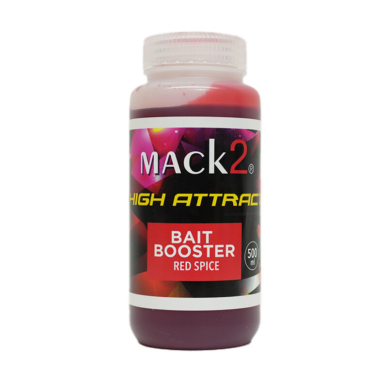 Bait Booster Mack2 Red Spice 500 ml - Boosters / dips | Pacific P&ecirc;che