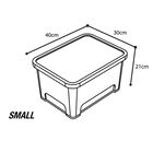 Bo&icirc;te de Rangement Nash Bank Life Stacker Storage Box S 16L - Bo&icirc;tes | Pacific P&ecirc;che