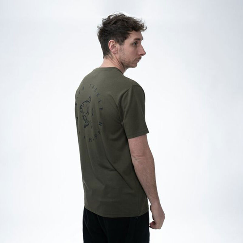 T-shirt Nash Make it Carp Logo Green - T-shirts manches courtes | Pacific P&ecirc;che