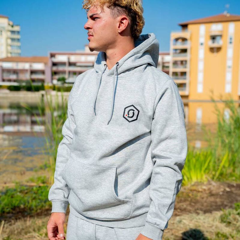 Hoodie Evok Gris  - Sweatshirts | Pacific P&ecirc;che