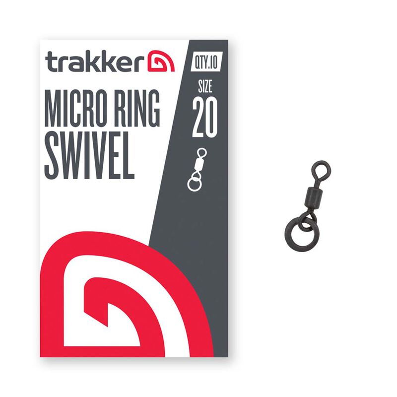 Emerillon Trakker Micro Ring Swivel - Emerillons carpe | Pacific P&ecirc;che