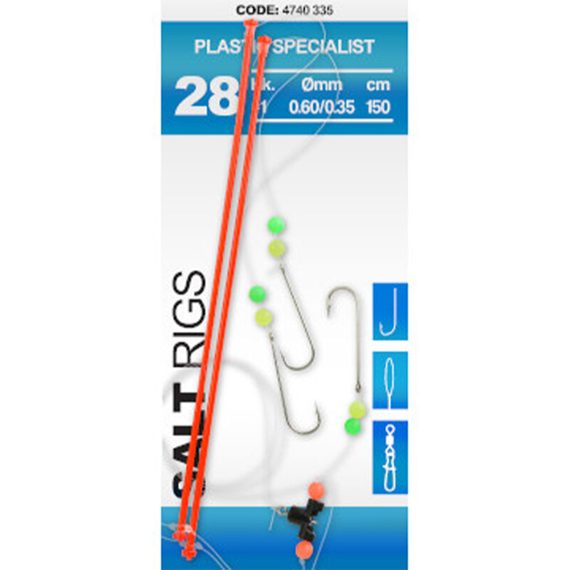 Bas de Ligne SPRO Salt Rig Plastic Specialist - Bas de Lignes / Lignes Mont&eacute;es | Pacific P&ecirc;che