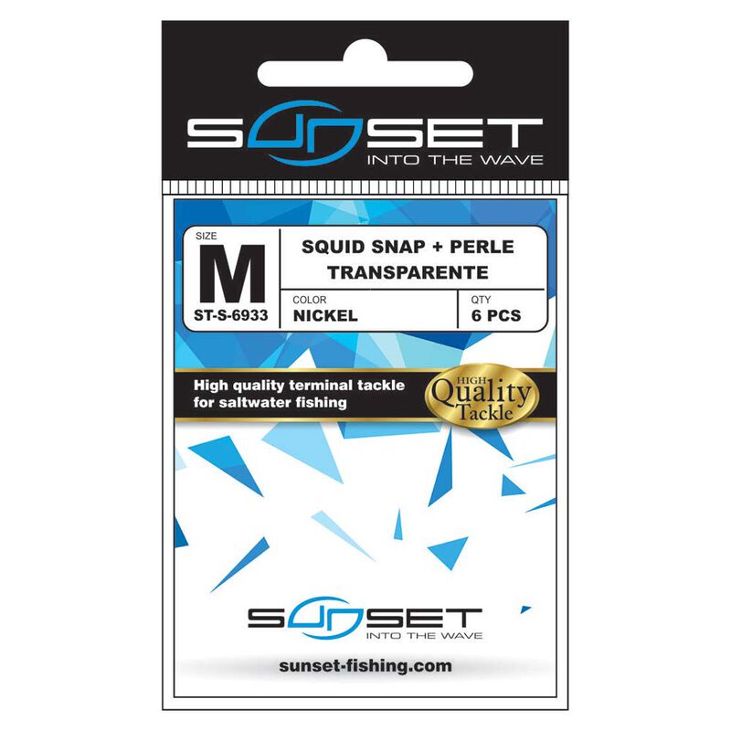 Perles Transparentes + Agrafe Sunset ST-S-6933 - Perles | Pacific P&ecirc;che