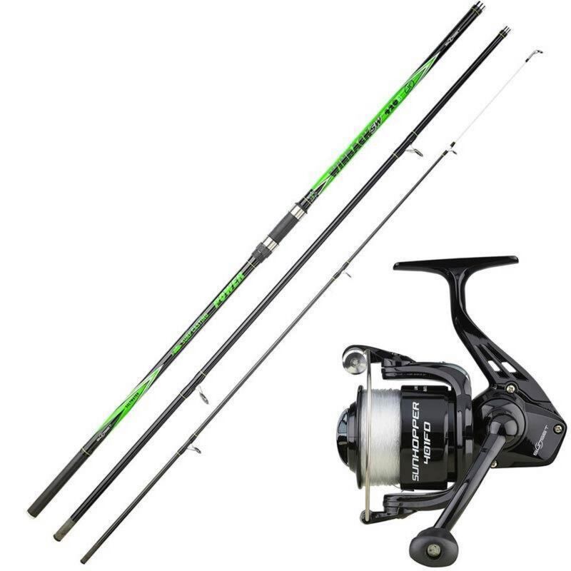 Ensemble Sunset Canne Ayala SW + Moulinet Sunhopper SWF FD - Packs et ensembles | Pacific P&ecirc;che