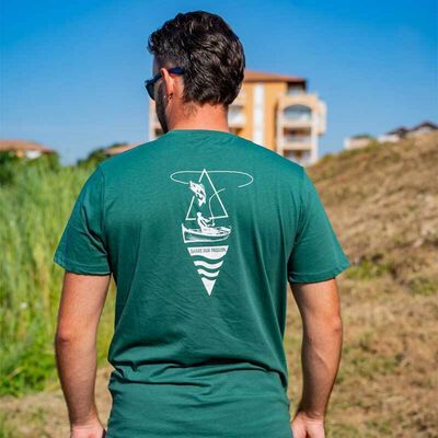 T-shirt Pacific P&ecirc;che Vert - T-shirts manches courtes | Pacific P&ecirc;che