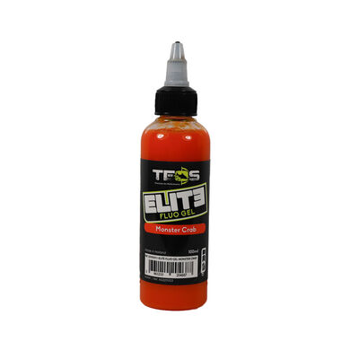 Booster Fluo Gel Teos Elite Monster Crab 100ml - Additifs | Pacific P&ecirc;che