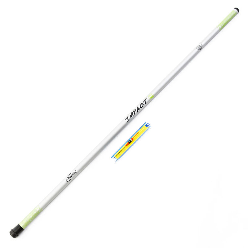 Canne t&eacute;l&eacute;scopique coup redfish impact tele pole 3m + ligne mont&eacute;e - Cannes Match T&eacute;lescopiques | Pacific P&ecirc;che