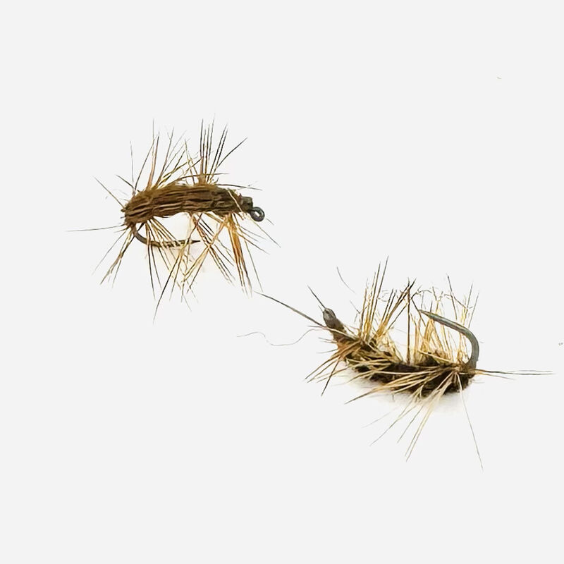 Kit 3 Mouches Silverstone Gammares Faisan + Coq H16 - Nymphes | Pacific P&ecirc;che