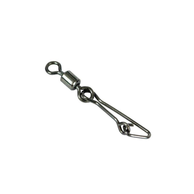Emerillon Rolling Rive Agrafe US - Taille 8 (x10) - Acc. de montage feeder | Pacific P&ecirc;che
