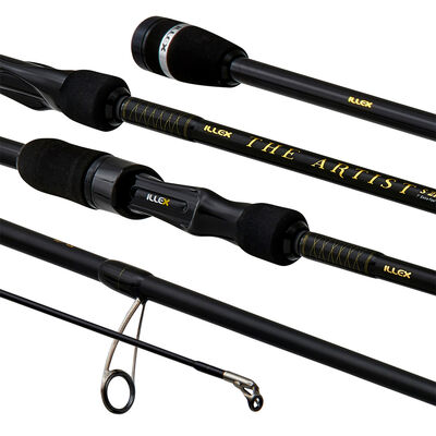 Canne Spinning Illex The Artist X5 S 215ML-M Dark Puppeteer 2.15m, 5-21g - Cannes Spinning | Pacific P&ecirc;che