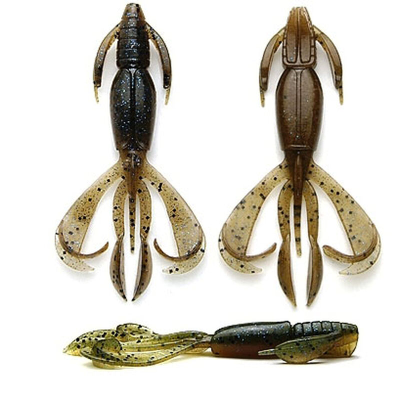 Leurre Souple Ecrevisse Keitech Crazy Flapper 7.1cm, 3.4g (x8) - Ecrevisses / Cr&eacute;atures | Pacific P&ecirc;che