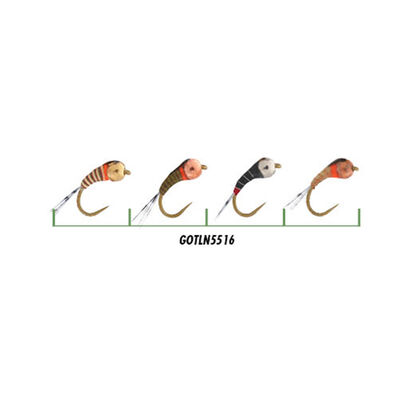 Set de Nymphe Garbolino Perdi Gone x4 - Nymphes | Pacific P&ecirc;che