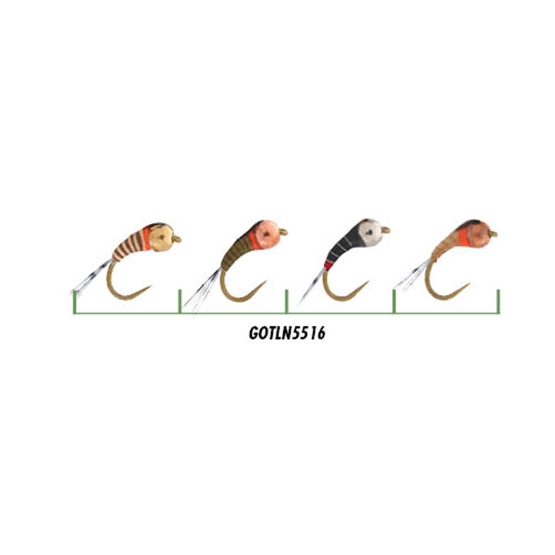 Set de Nymphe Garbolino Perdi Gone x4 - Nymphes | Pacific P&ecirc;che