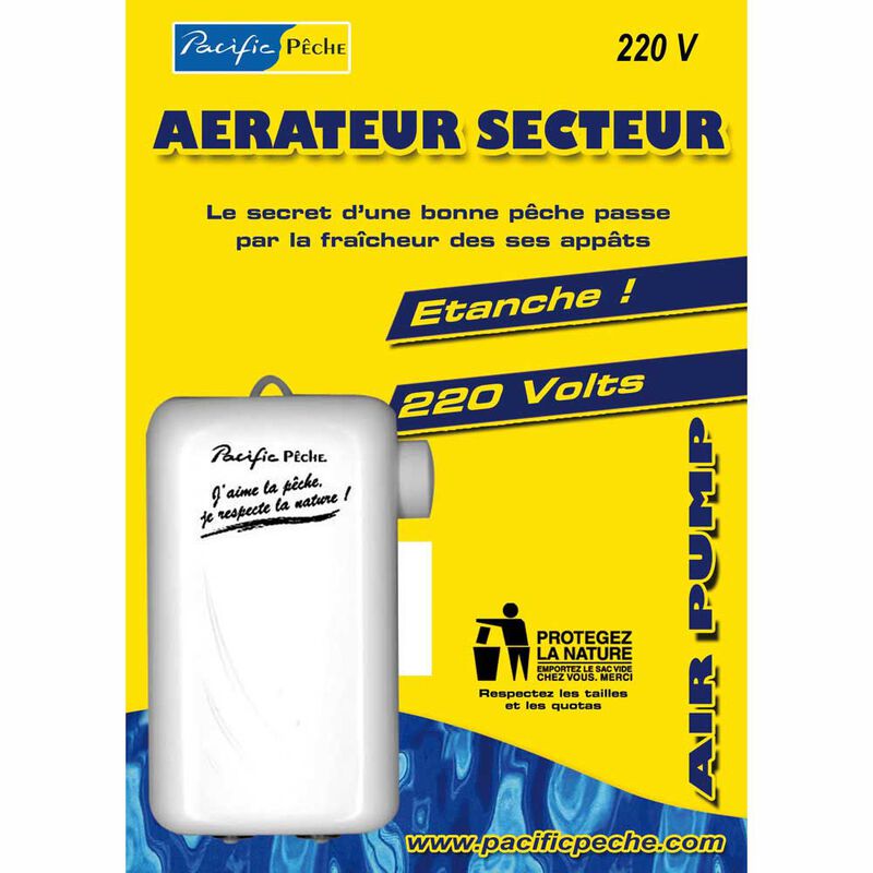 A&eacute;rateur Vivier Redfish Air Pump Ap-6100 - Carnassier au pos&eacute; | Pacific P&ecirc;che
