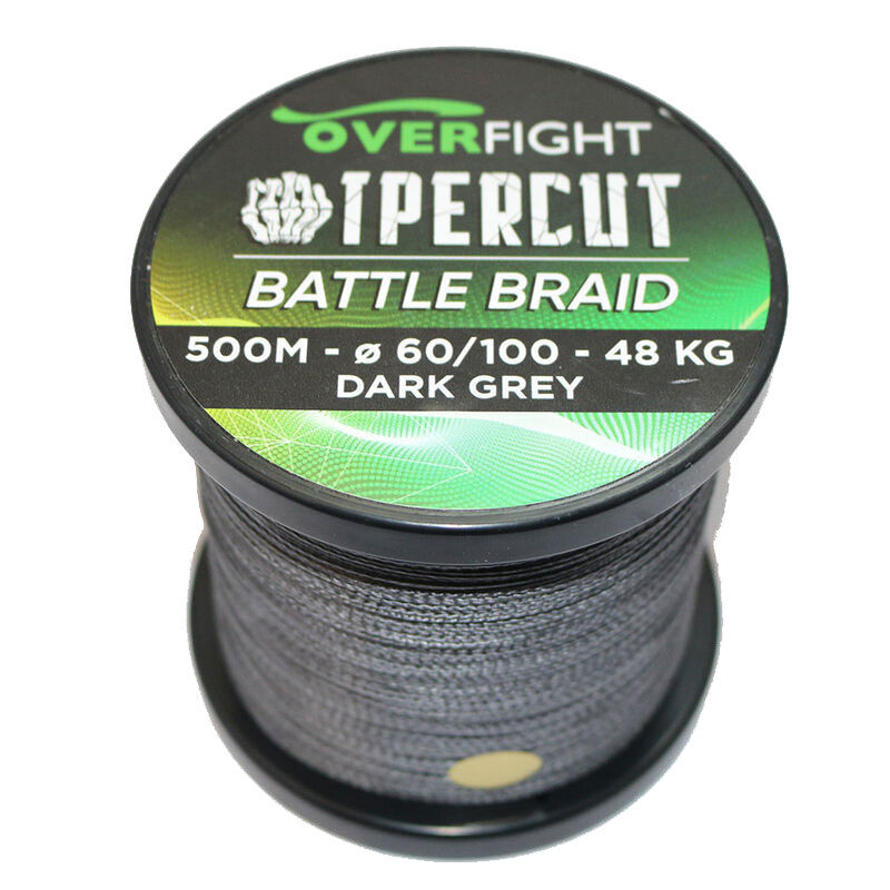 Tresse Overfight Ipercut Battle Braid 500m - Tresses | Pacific P&ecirc;che