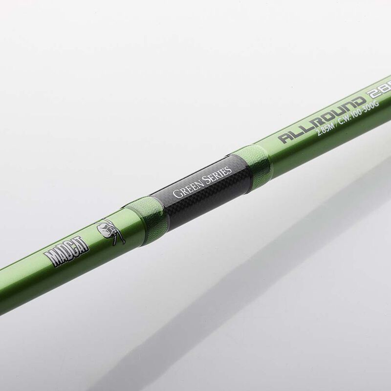 Canne D&eacute;rive silure Madcat GREEN ALLROUND 2.85m 100-300g - Cannes D&eacute;rive | Pacific P&ecirc;che