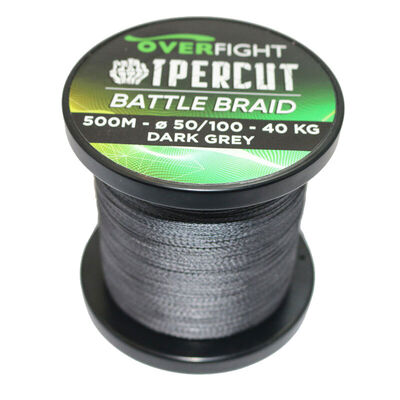 Tresse Overfight Ipercut Battle Braid 500m - Tresses | Pacific P&ecirc;che