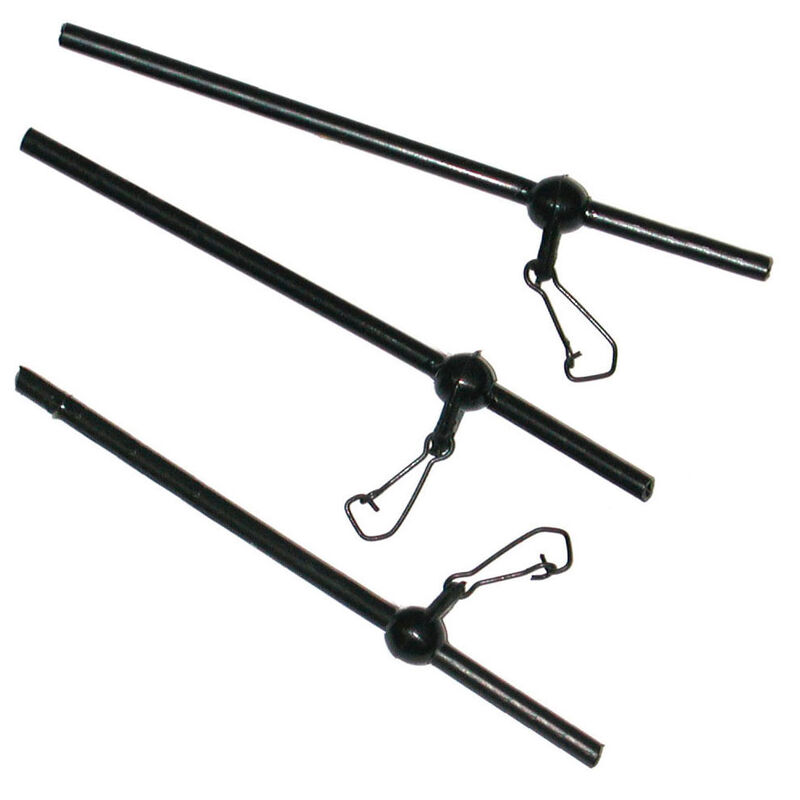 Emerillon agrafe coup team france avec antitangle booms 10 cm - Acc. de montage feeder | Pacific P&ecirc;che