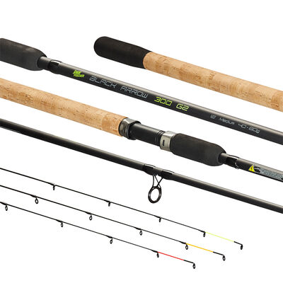 Canne Feeder Sensas Black Arrow 300 12 pieds 20-80g - Cannes feeder | Pacific P&ecirc;che