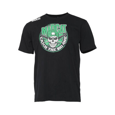 T-Shirt Madcat Skull Black - T-shirts manches courtes | Pacific P&ecirc;che