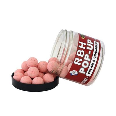 Pop-ups Funfishing RBH Cream & Cranberry 15mm - Flottantes | Pacific P&ecirc;che
