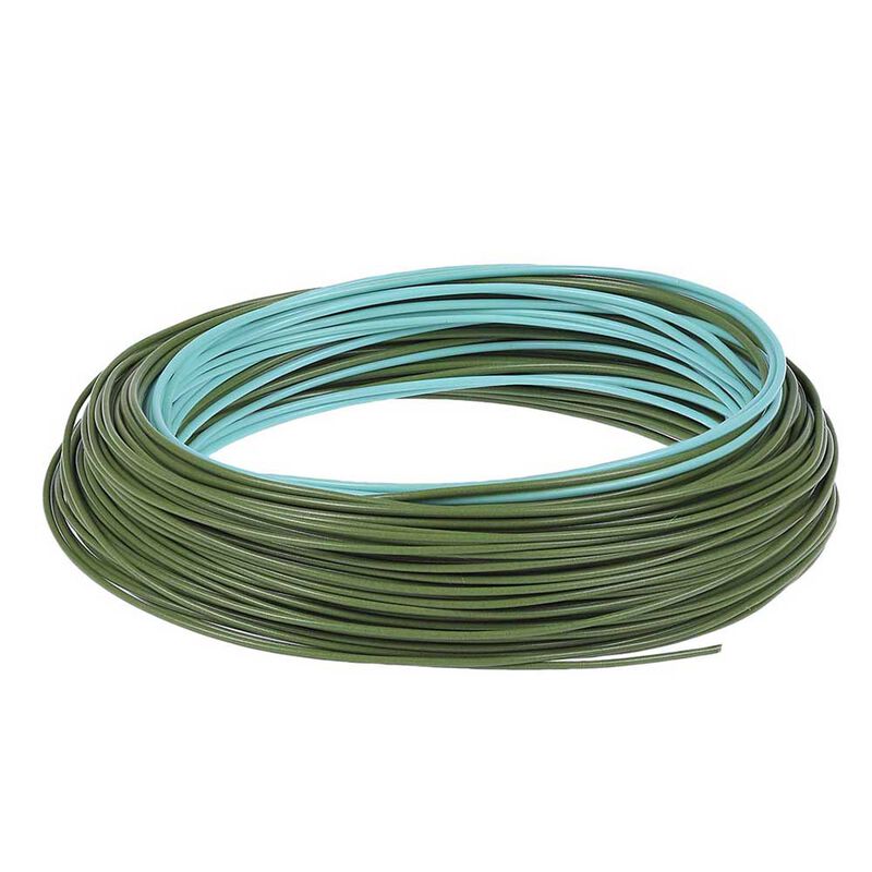 Soie jmc wave wf flottante pointe interm&eacute;diaire (olive et bleu ciel) - Interm&eacute;diaires | Pacific P&ecirc;che