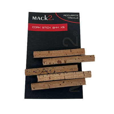 Bat&ocirc;nnets de Li&egrave;ge Mack2 Cork Stick 6 mm X 6 - Imitations | Pacific P&ecirc;che