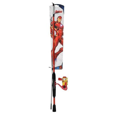 Ensemble Shakespeare Marvel Iron Man Spinning Combo - Cannes Spinning | Pacific P&ecirc;che