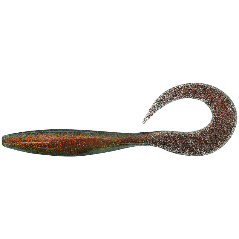 Leurre Souple Grub Sawamura One Up Curly 7.5cm, 3.8g (x6) - Grubs | Pacific P&ecirc;che